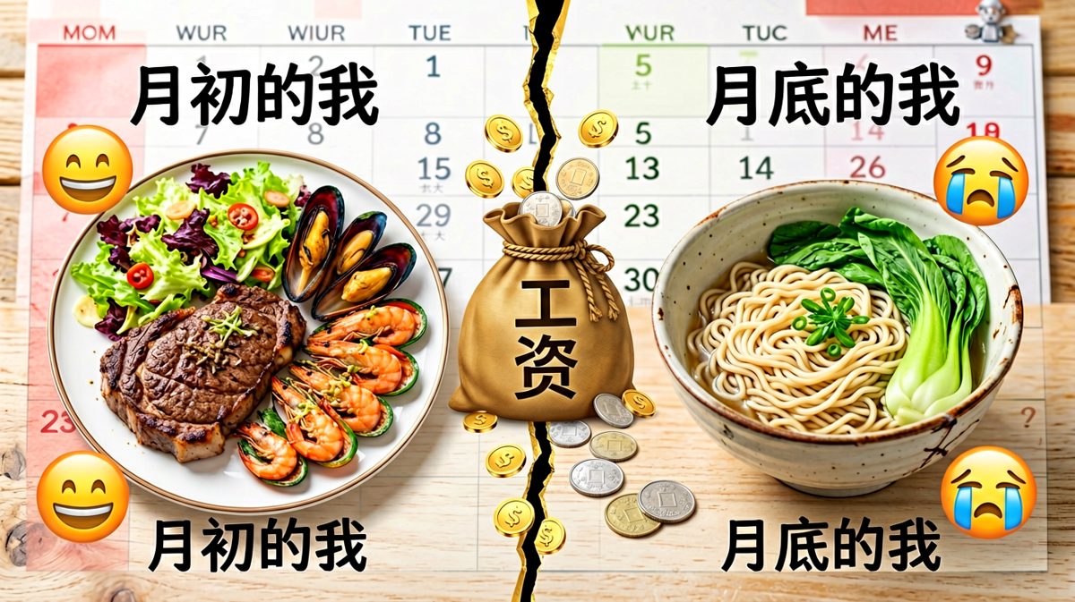 月初皇帝，月底乞丐，这就是打工人的财务轮回
