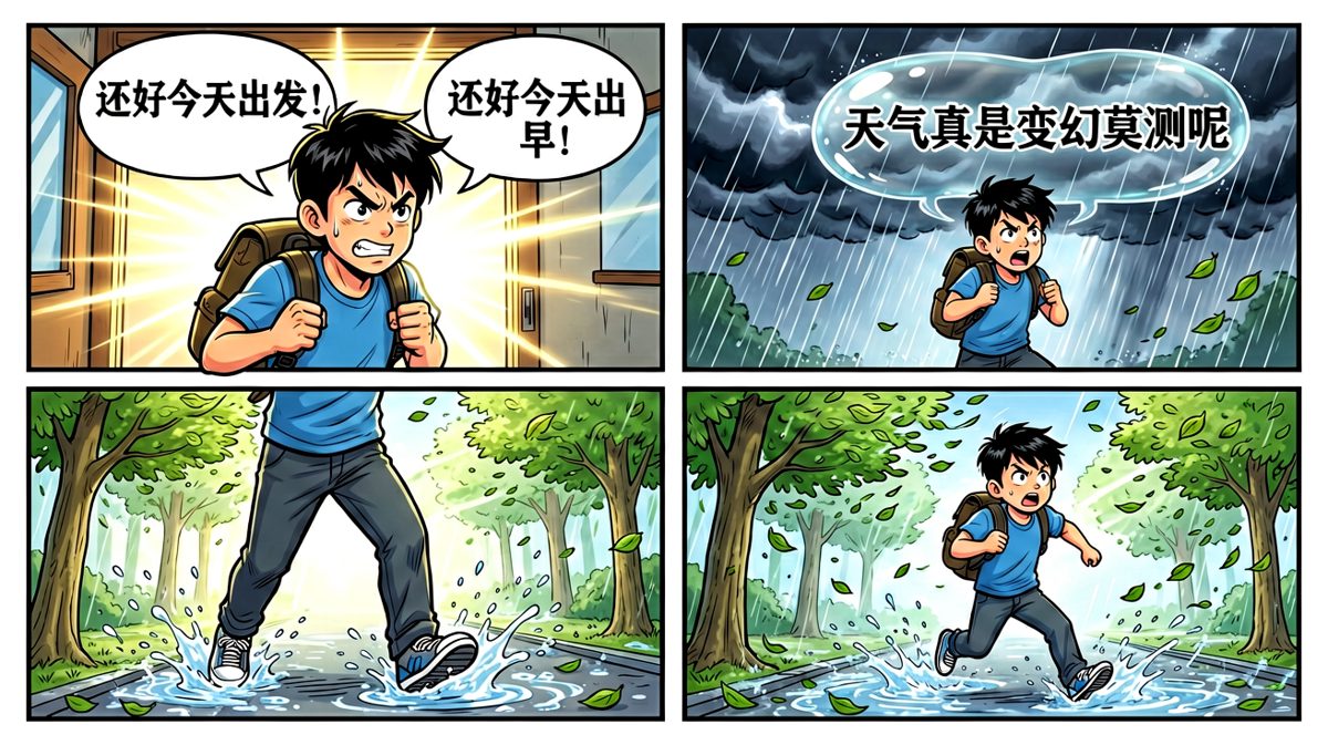 自信满满出门，迎面撞上暴风雨