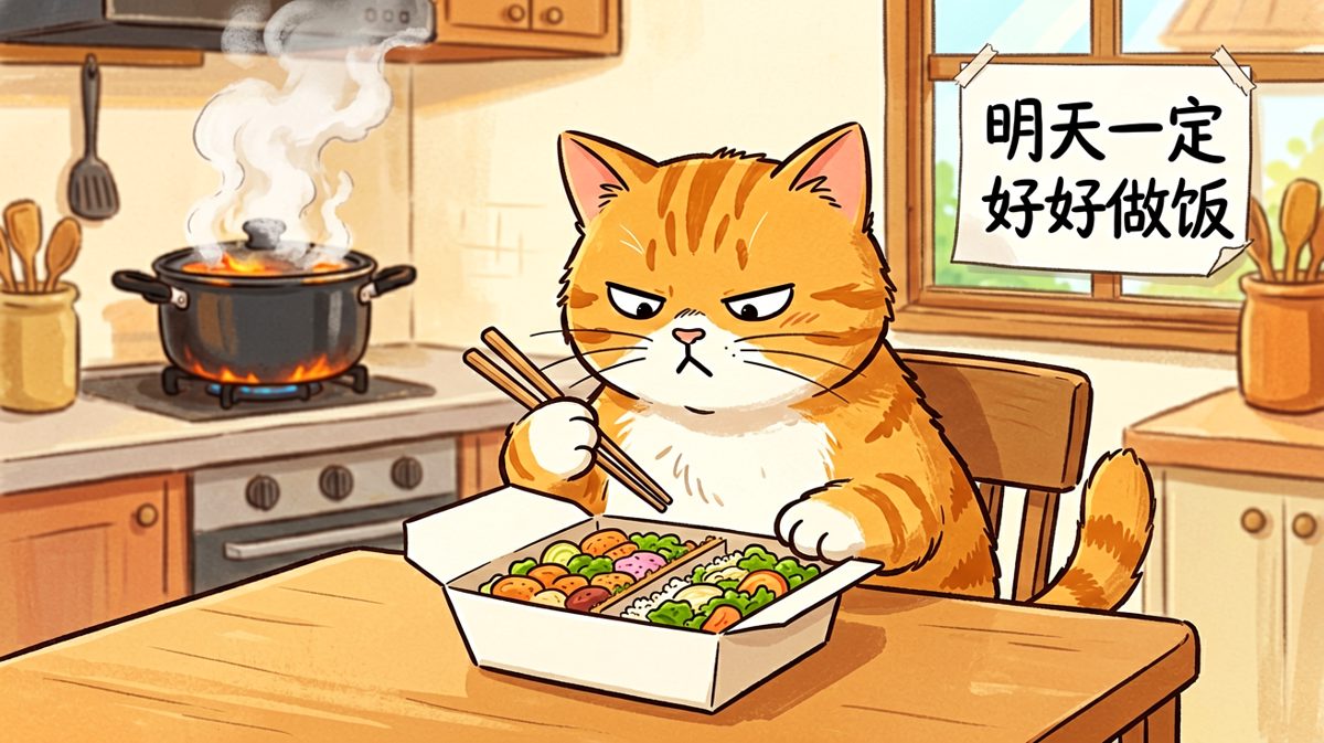 外卖小哥，麻烦加个荷包蛋，谢谢！