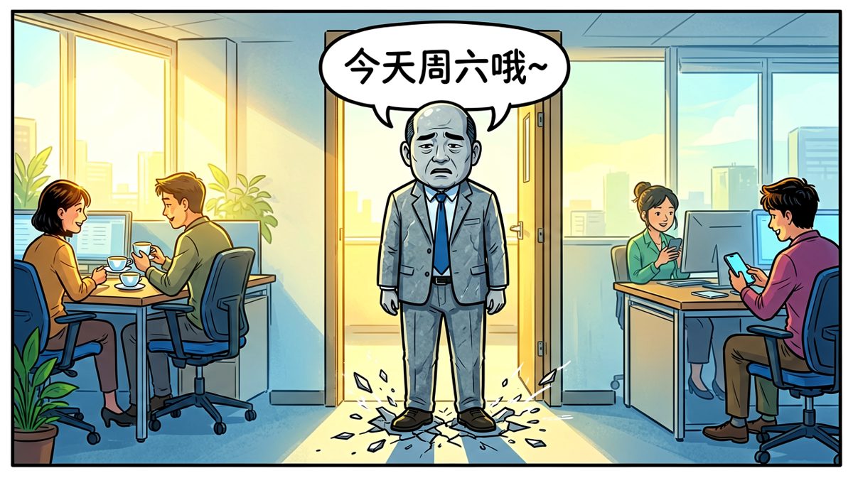 周六？？？我拼了命地赶过来……