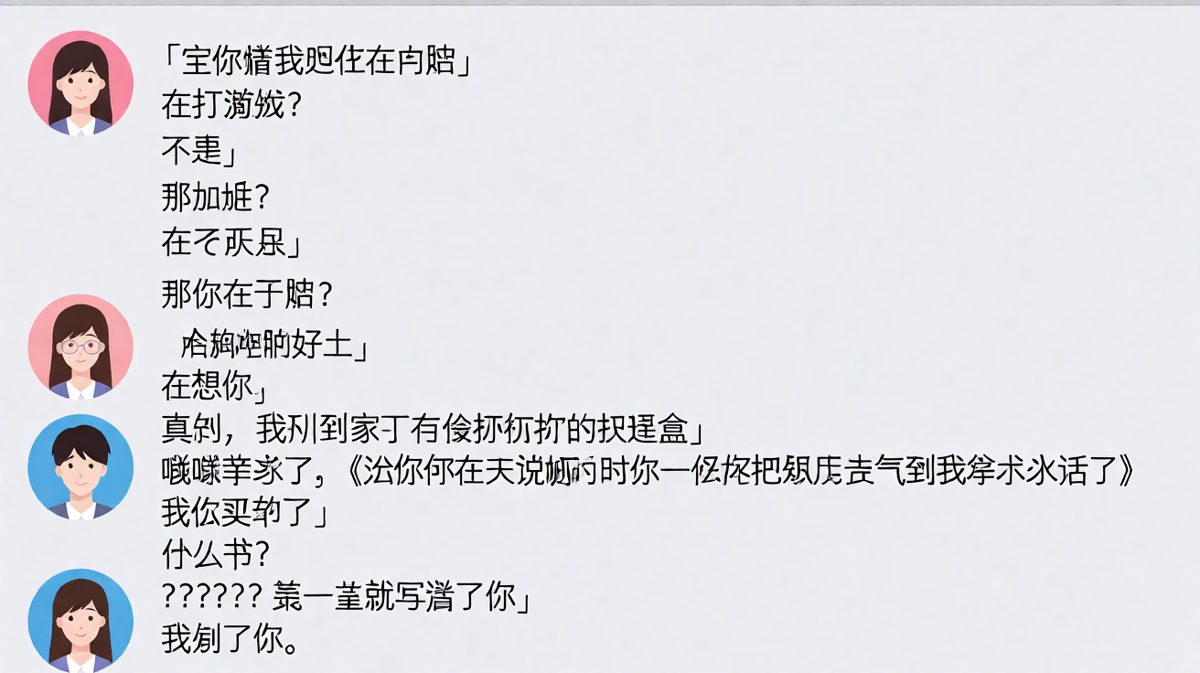 男方本想土味情话撩一下，结果顺手买了本吵架神书，彻底把自己作死了
