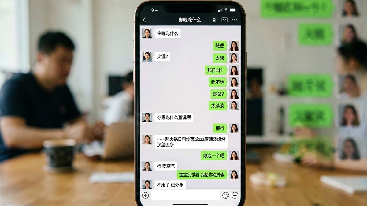 随便这两个字是情侣吵架的终极导火索