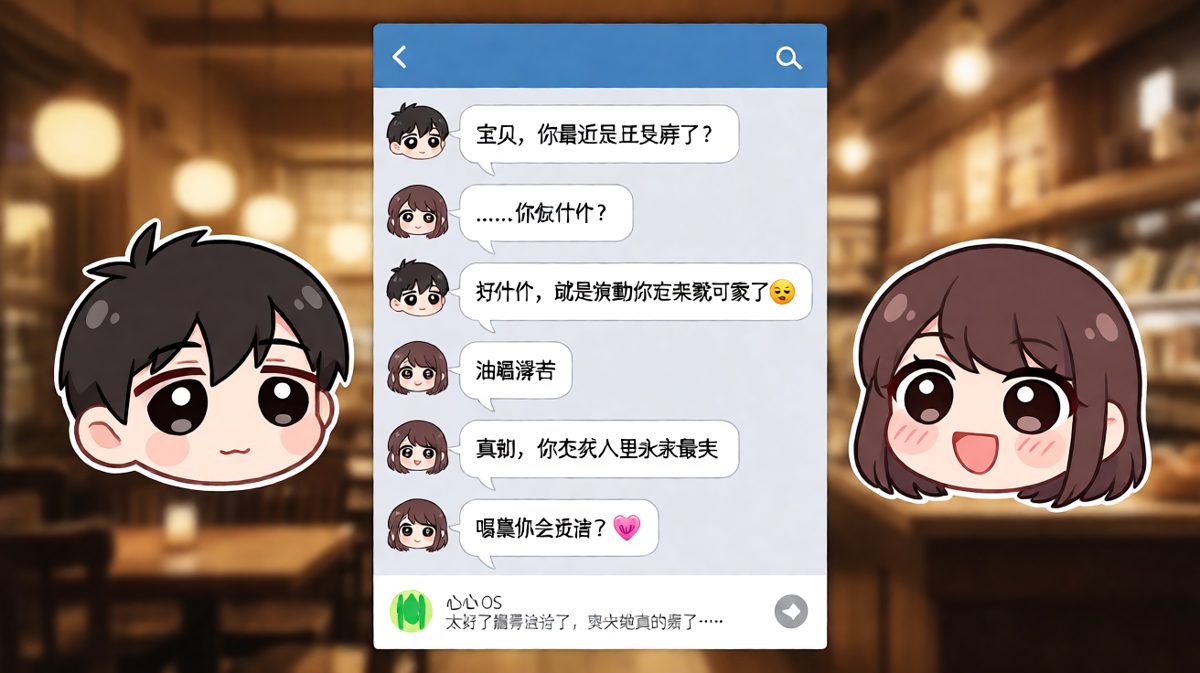 男生险之又险地化解危机，内心OS暴露了一切。