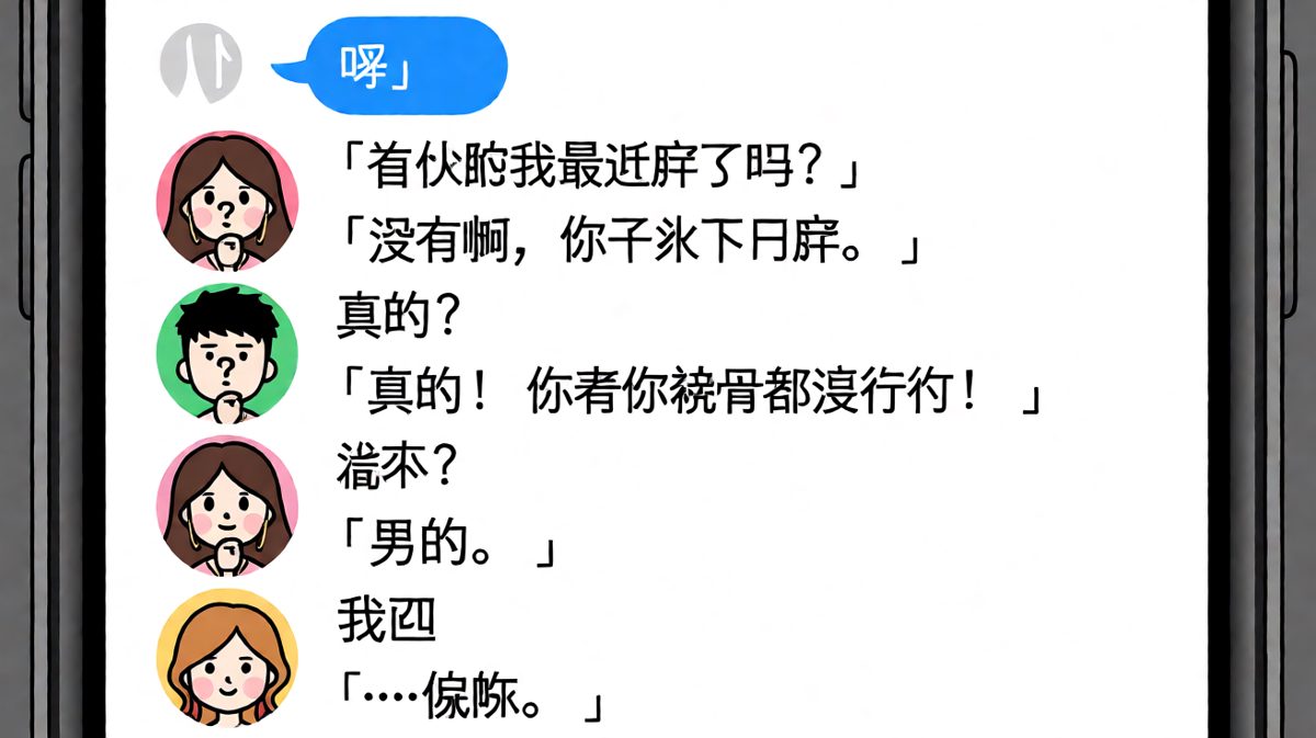 直男夸完锁骨才发现对方是男闺蜜