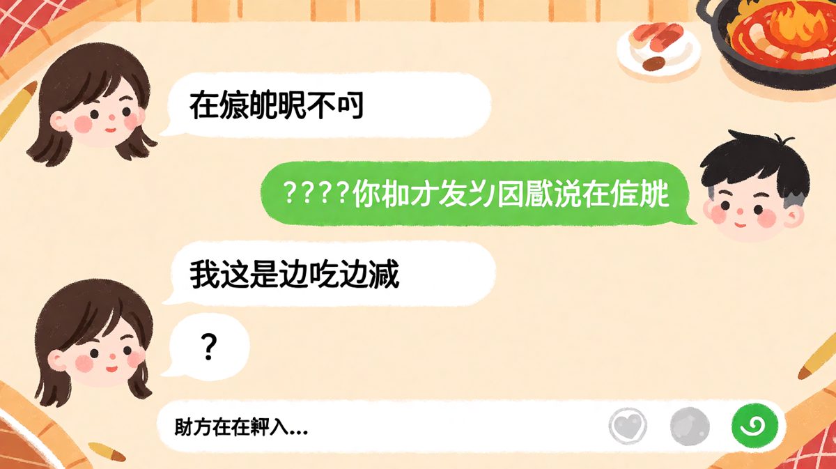 边吃边减，逻辑闭环