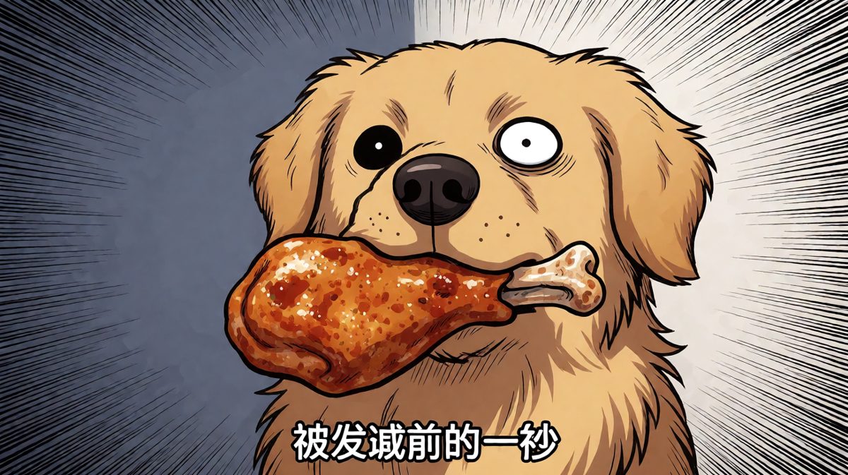 演技满分，可惜眼神出卖了一切。