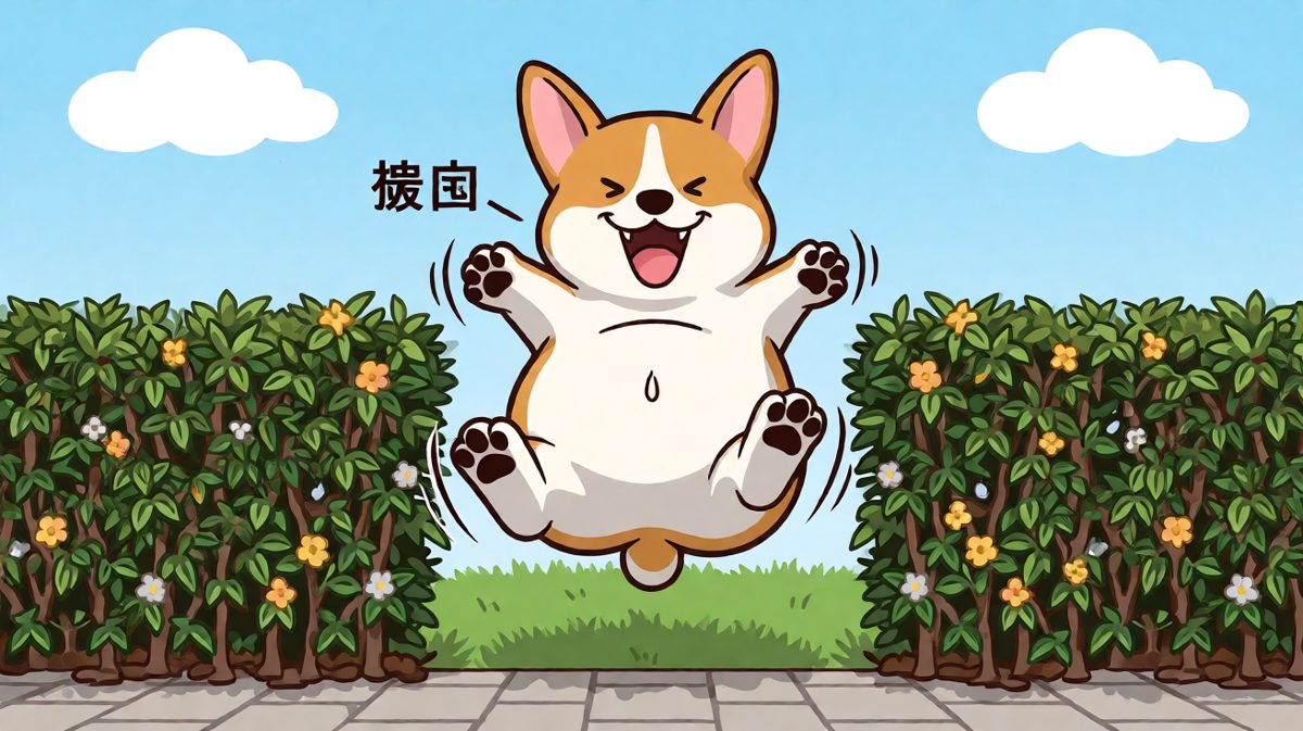 柯基的胖，从来不是秘密。