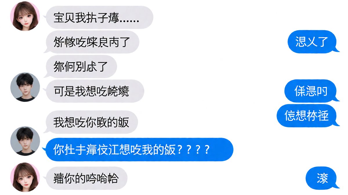 女生装肚子疼想蹭饭，结果被识破后男生一句滚引爆笑点