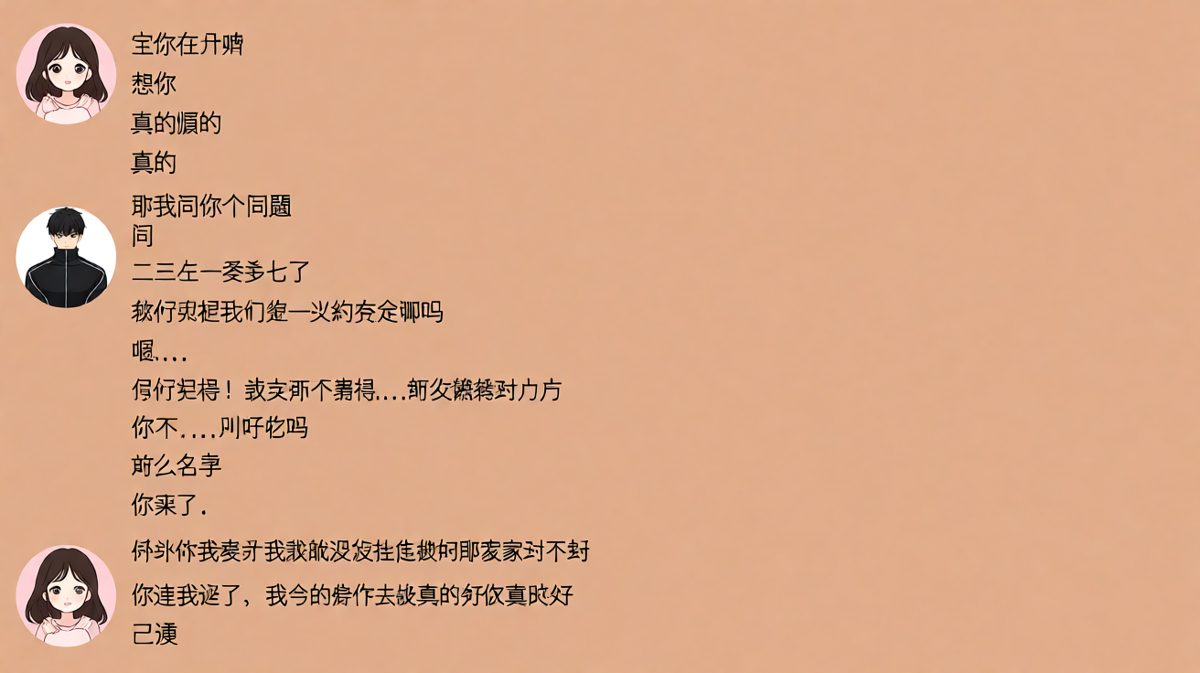 纪念日送命题，男生支支吾吾全靠语音挽回，已读最伤人