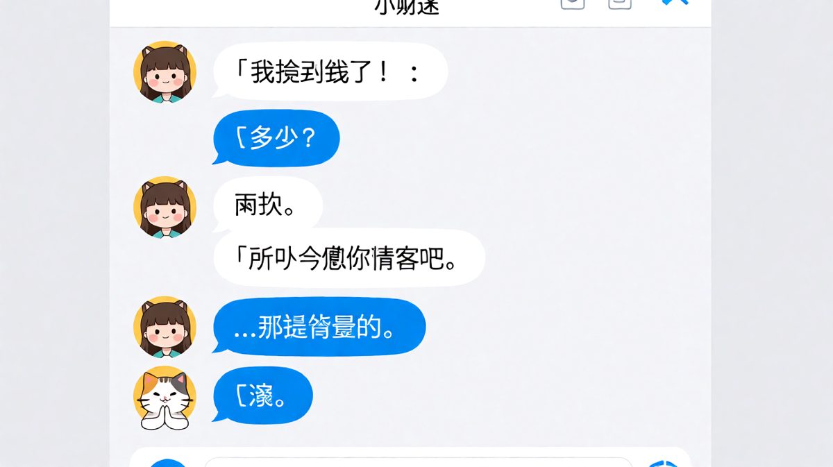 捡到两块就敢开口要大餐，这逻辑我服了。