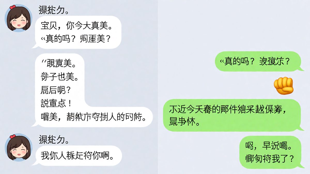 男友的彩虹屁差点翻车