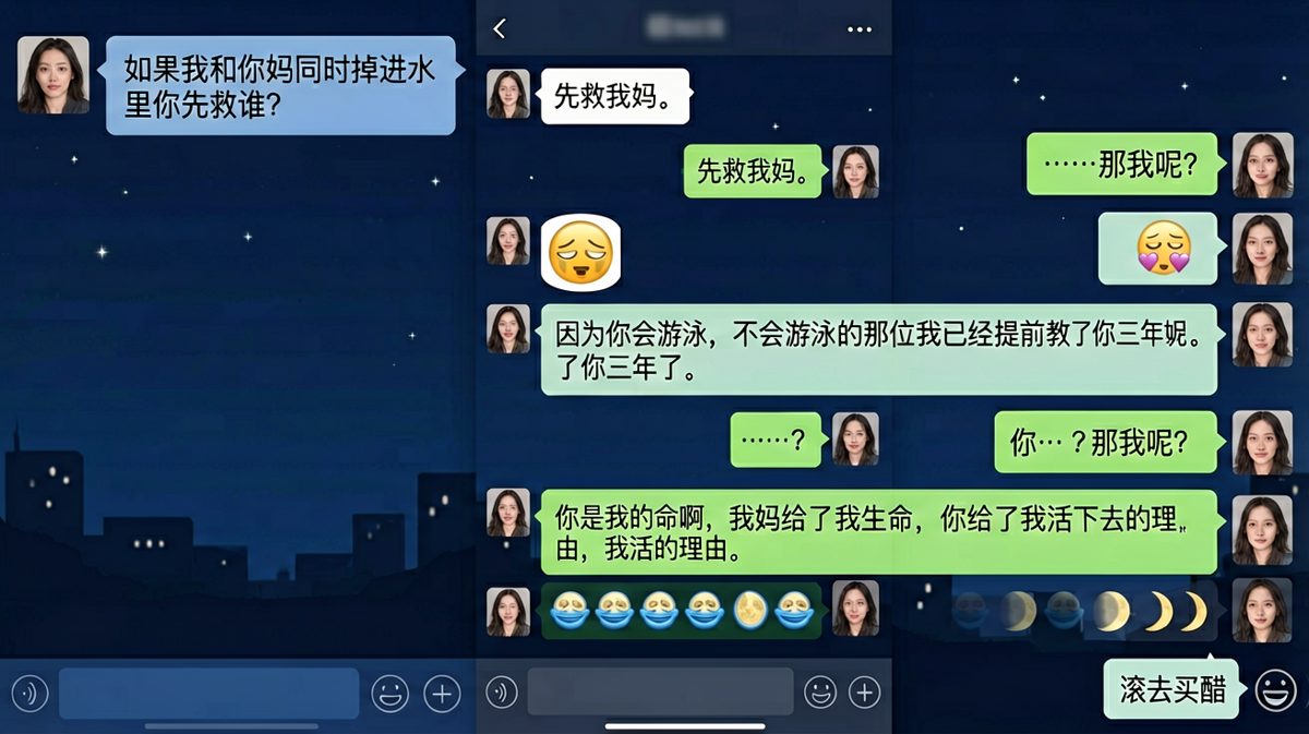 送命题变情话，吃醋才是真实目的