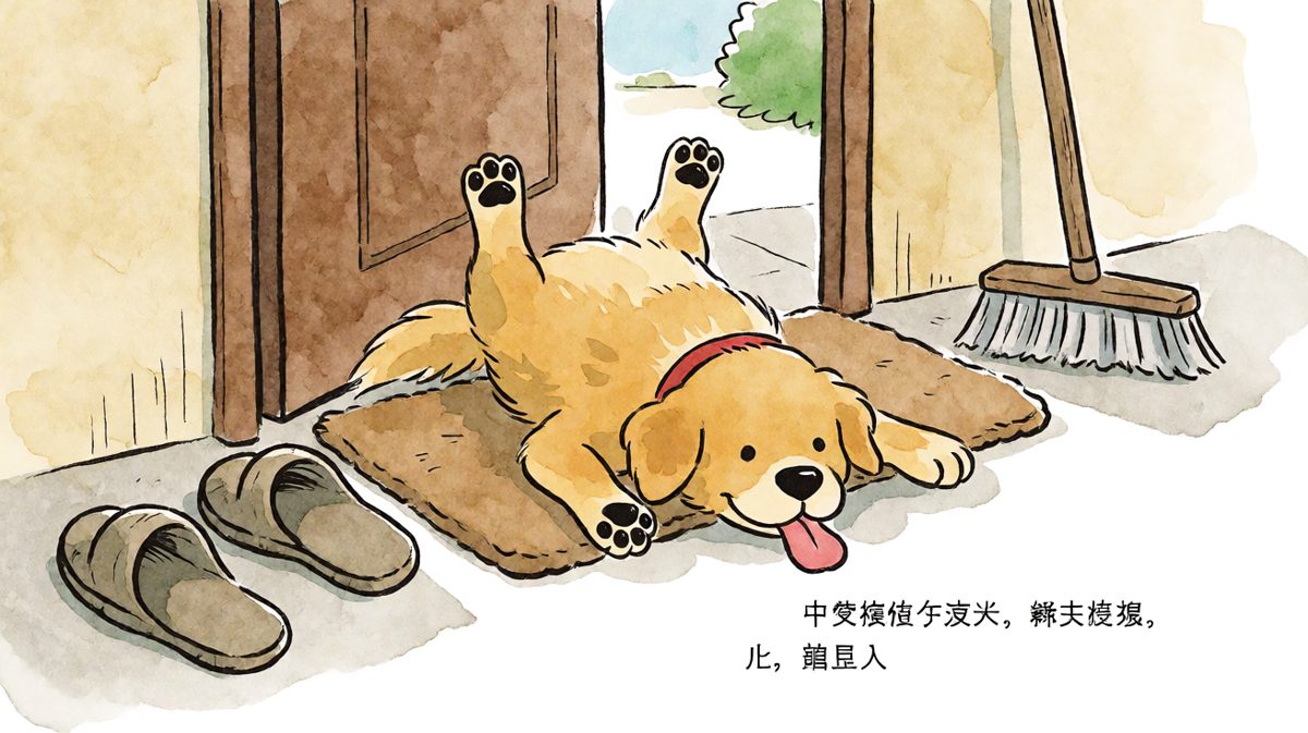 只要我躺得夠快，洗澡就追不上我！