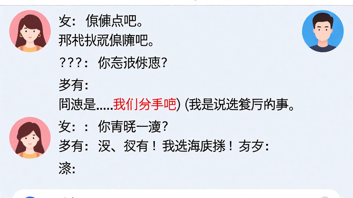 女方说随便，男方真的随便了