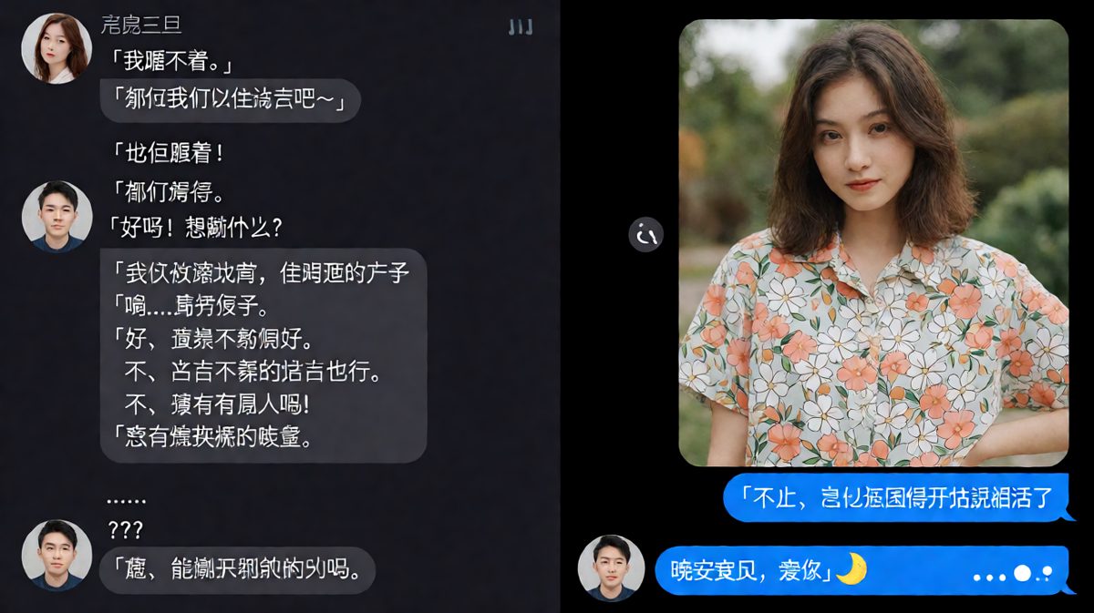 深夜聊装修变成灵魂拷问，困到说胡话的程序员男友