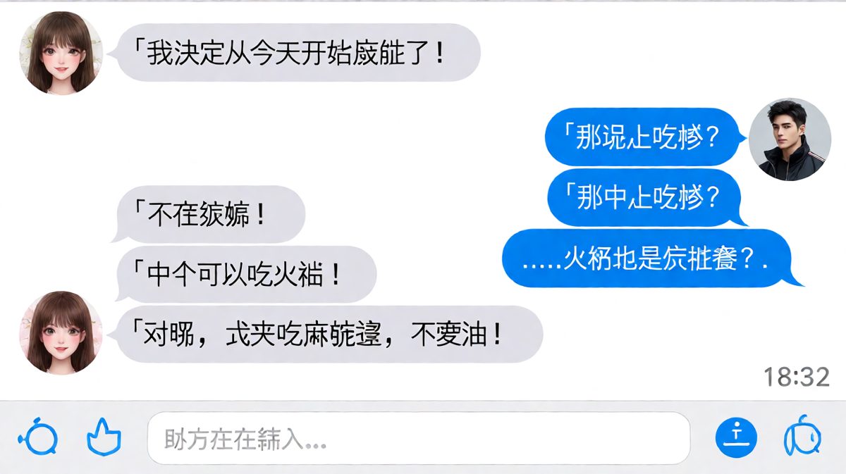 减肥宣言开场，结果中午吃了麻辣烫加两份肥牛