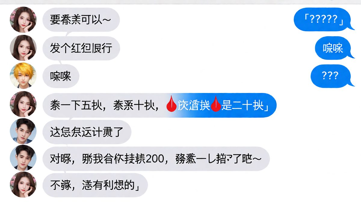 连发三个表情包都被明码标价，这就是爱情的价格