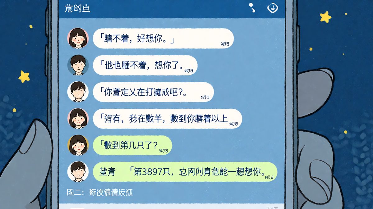 深夜想念变数学题，数羊都数出对象了