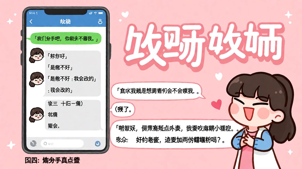 假分手真测试，测试完直接点外卖