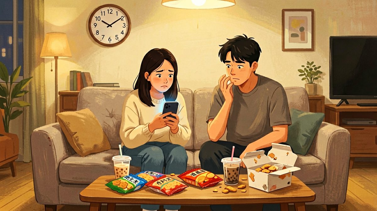 女生嘴上说着「我没生气」但连续发了十二条长语音加三张截图，男生看完后默默打开了搜索引擎输入「女朋友说没生气是什么意思」