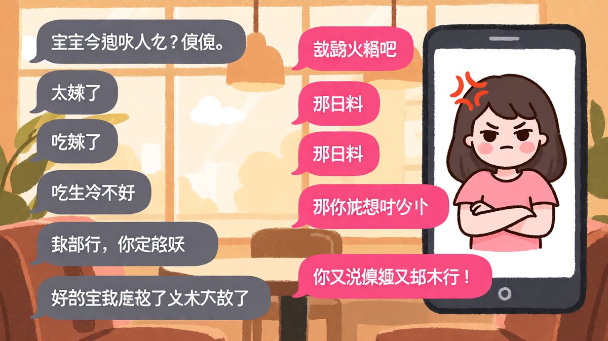 "随便"是情侣间最大的语言陷阱——无论选什么都错