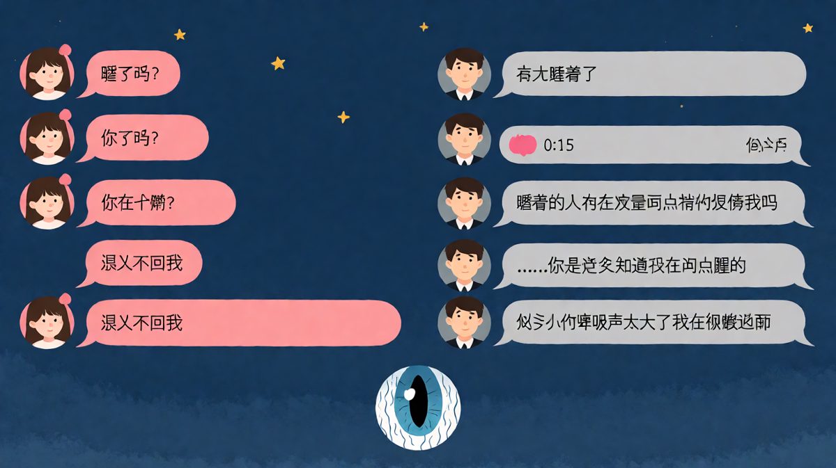 假装睡着躲聊天，结果被实时监控打脸的反转名场面