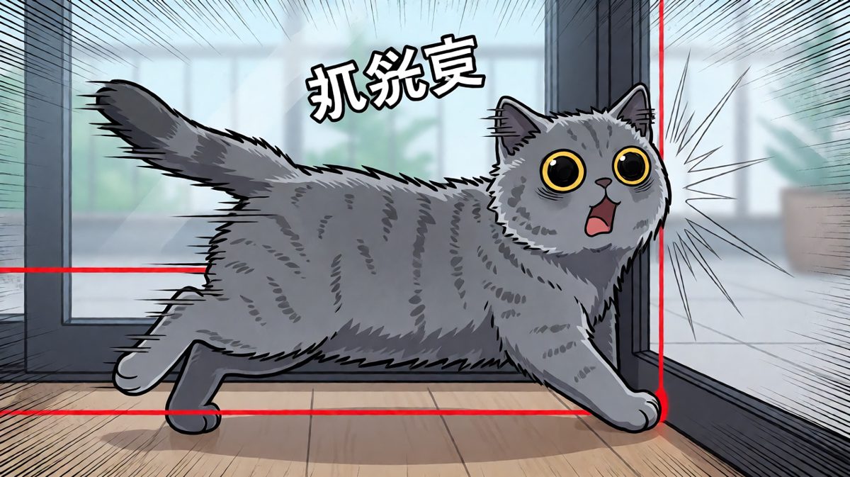 猫：这光……为什么有门？