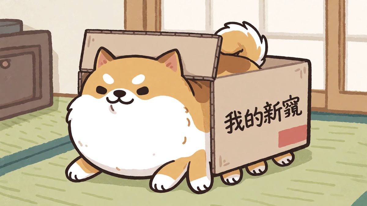 如果 Fits，你就 Sit——狗界装箱大师。