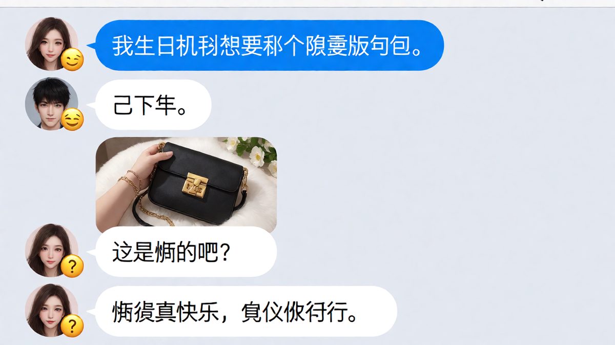 生日礼物的意外反转
