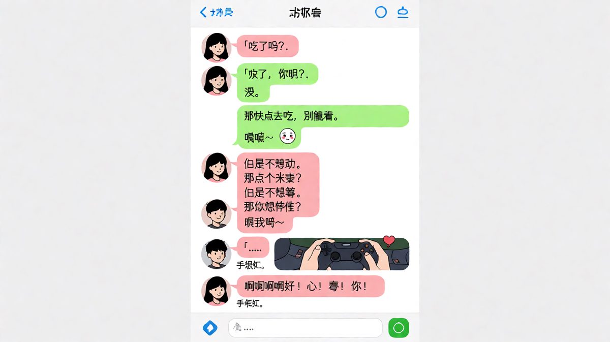 远程投喂失败，游戏比女朋友重要一万倍