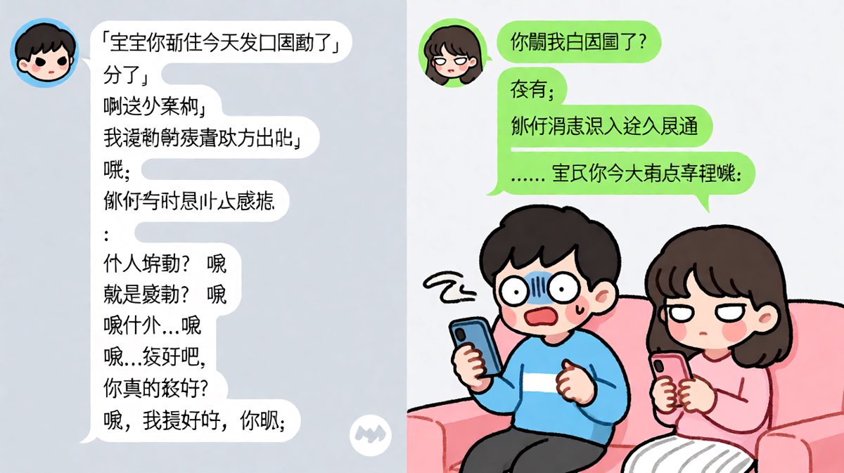 翻前任朋友圈被抓包，一句话把天聊成了恐怖片