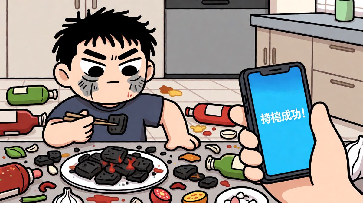 第四格：手机说……成功了？