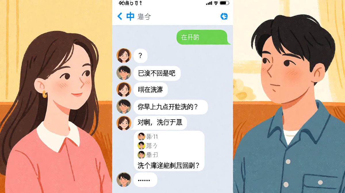 洗澡两小时，朋友圈倒是挺勤快