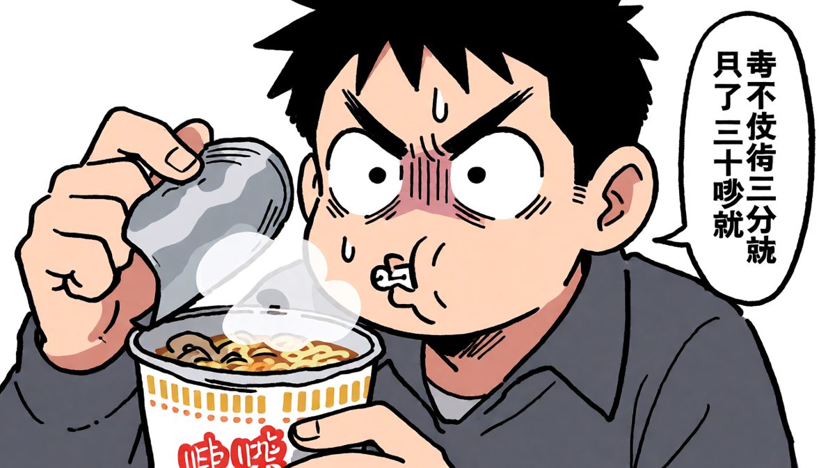 才等了三分钟！等不了了先尝尝！