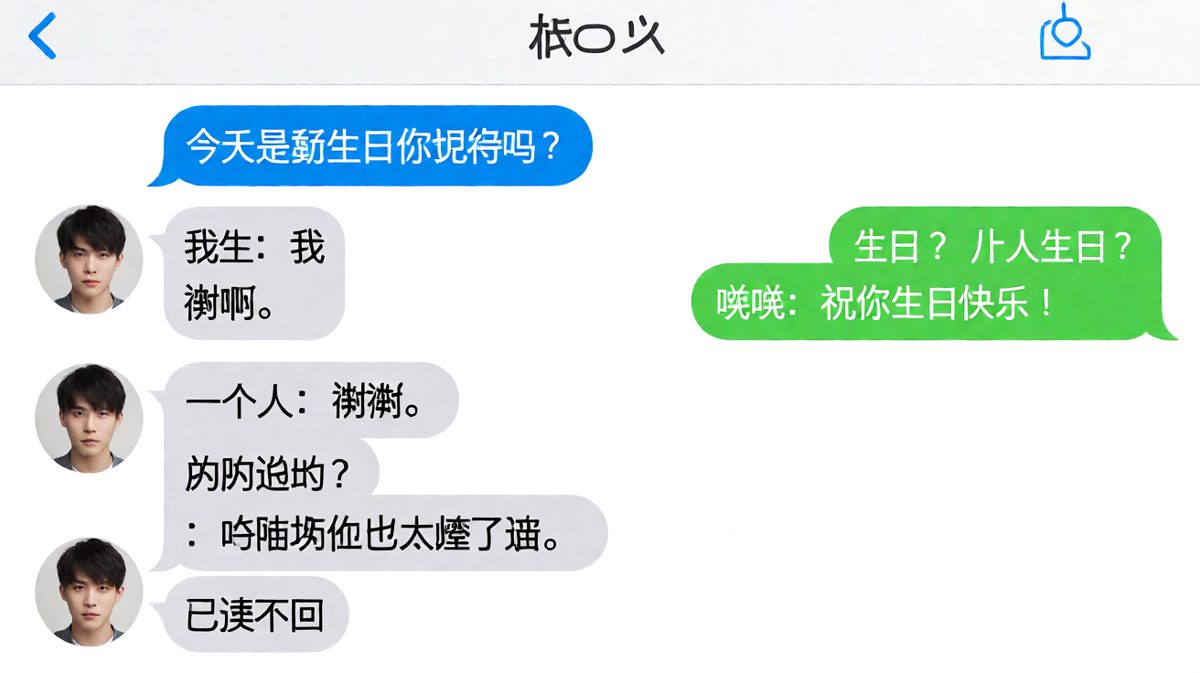 男生卑微过生日常，女生的快乐建立在他的悲伤之上