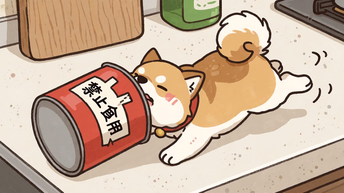 柴犬：只要我头够进去，饼干就是我的人生。