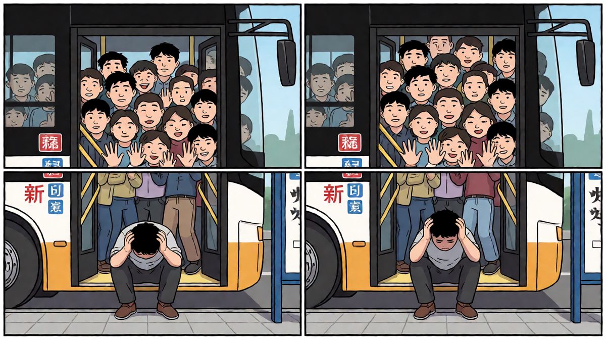 车来了，但是我上不去