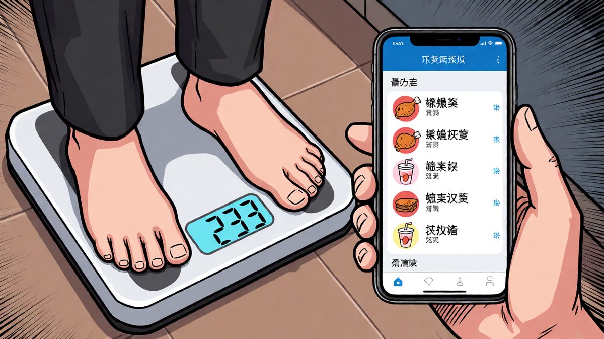 体重秤：你昨晚吃的都算上了