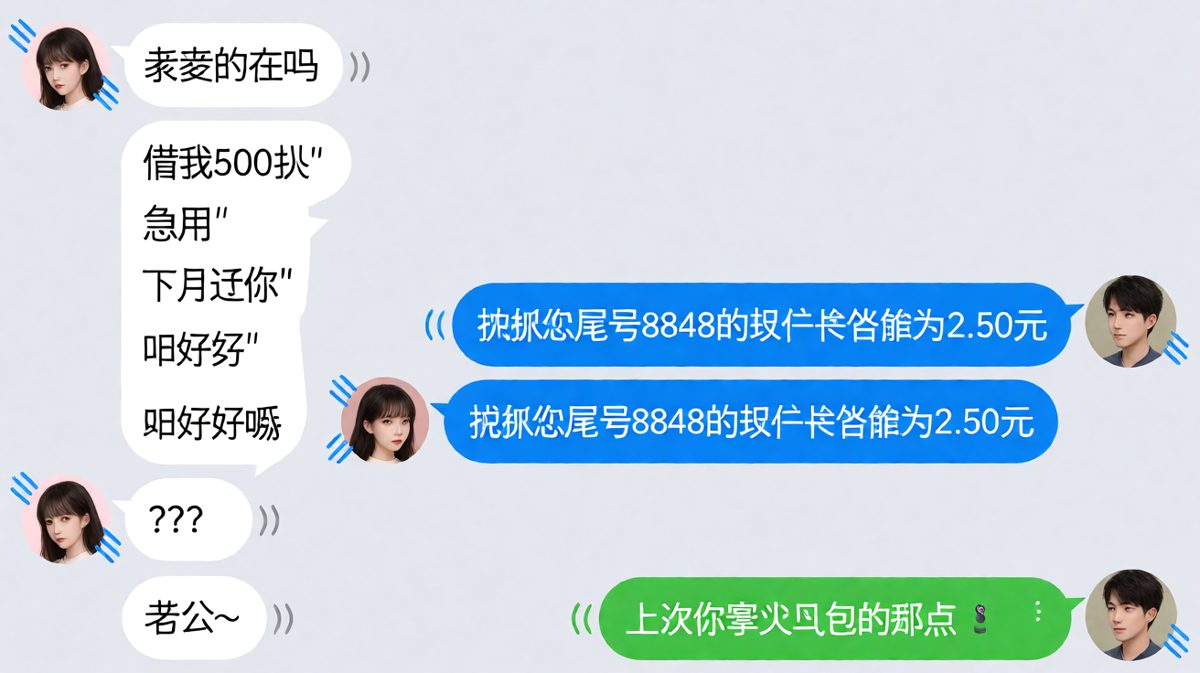哭穷式转账失败的社死现场