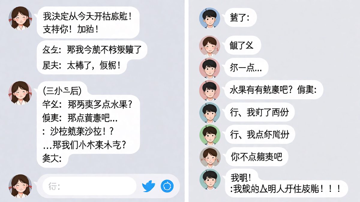 减肥宣言三小时后的光速打脸