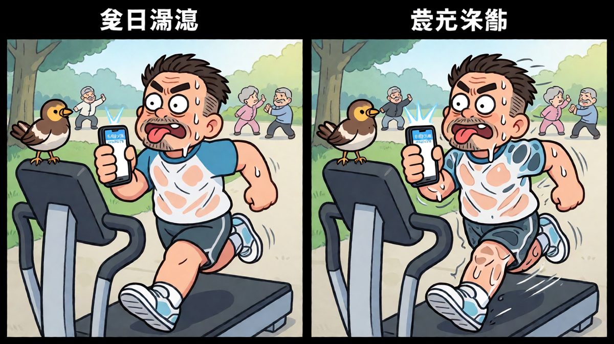 起跑！气势不能输！