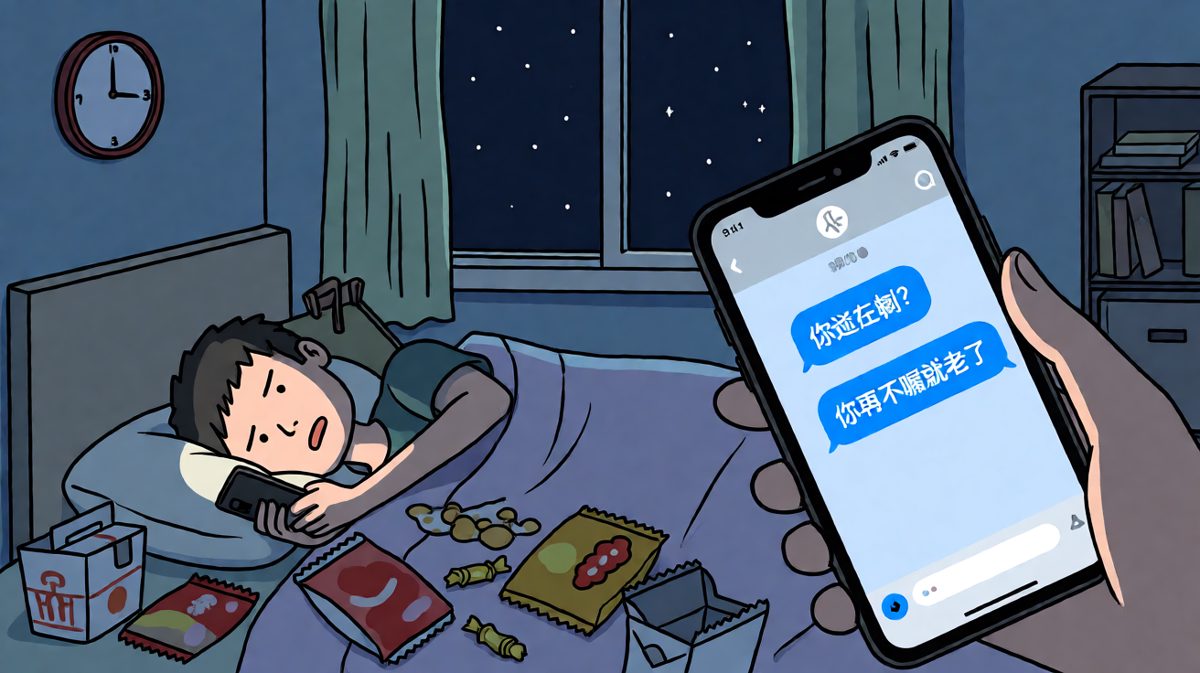 凌晨三点的手机比清晨六点的闹钟还忠诚