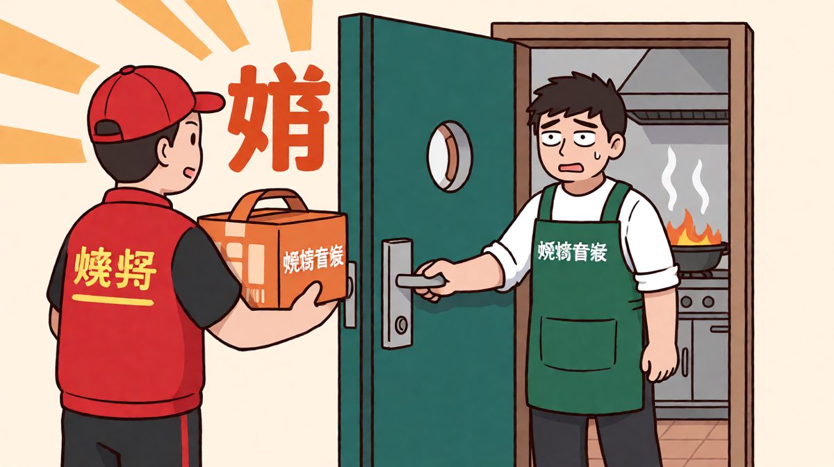 外卖才是真救星。