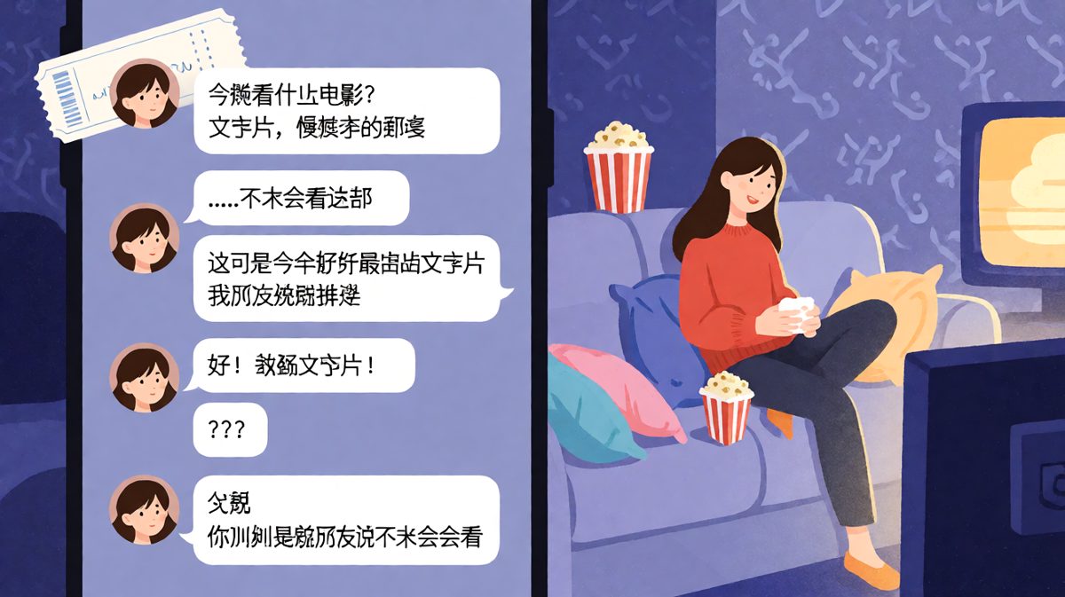 文艺片大作战，男朋友用一句话把自己摘得干干净净