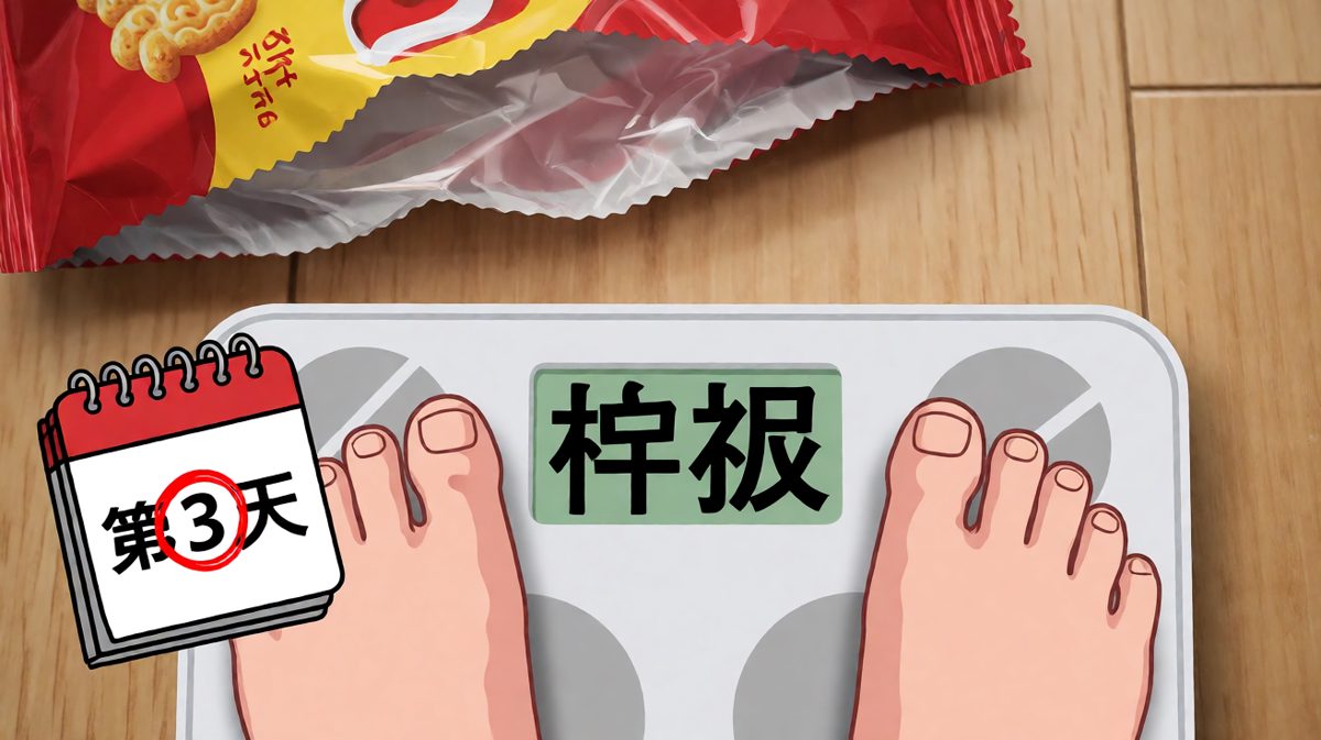 减肥第三天，彻底破防