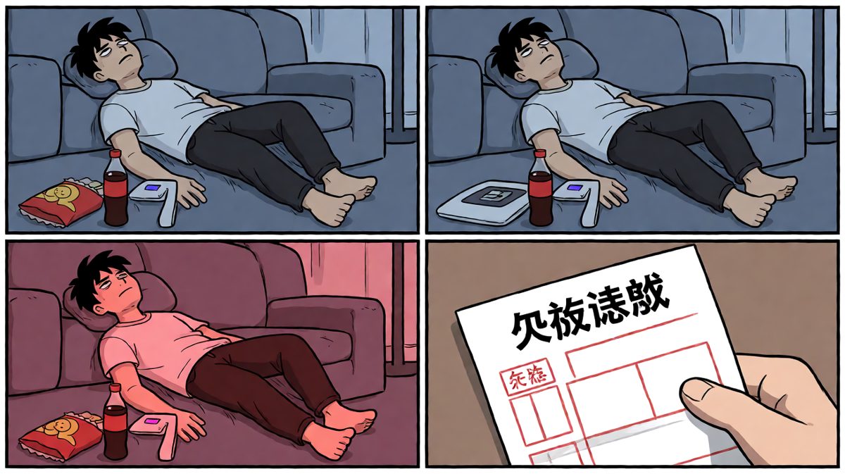 算了，还是薯片最懂我。
