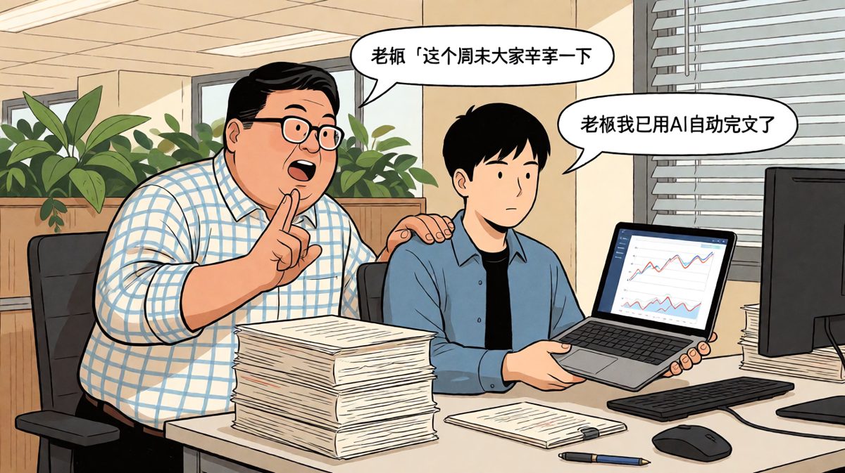 员工用AI抢功，老板画饼落空