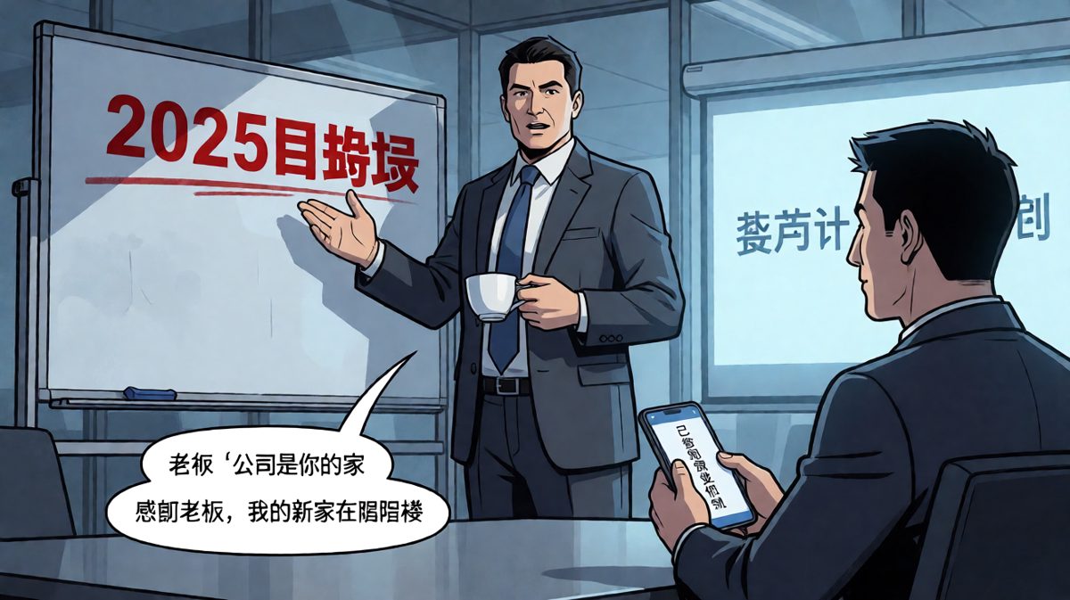老板谈感情，员工早找好下家