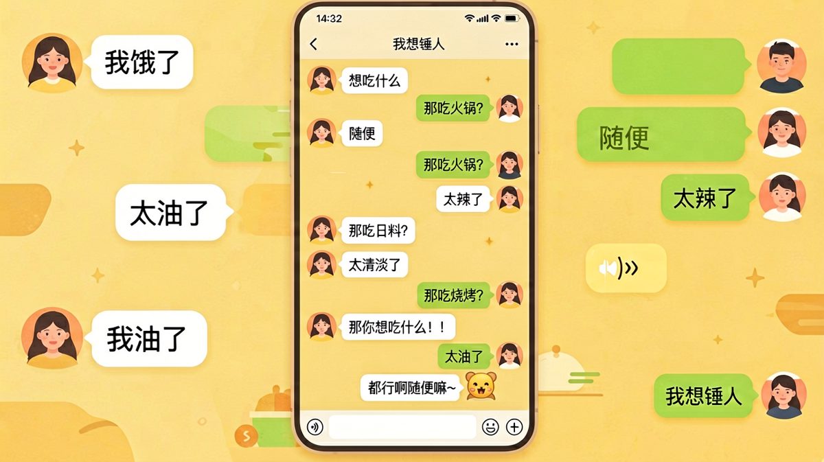 女朋友说「随便」等于开启了地狱难度