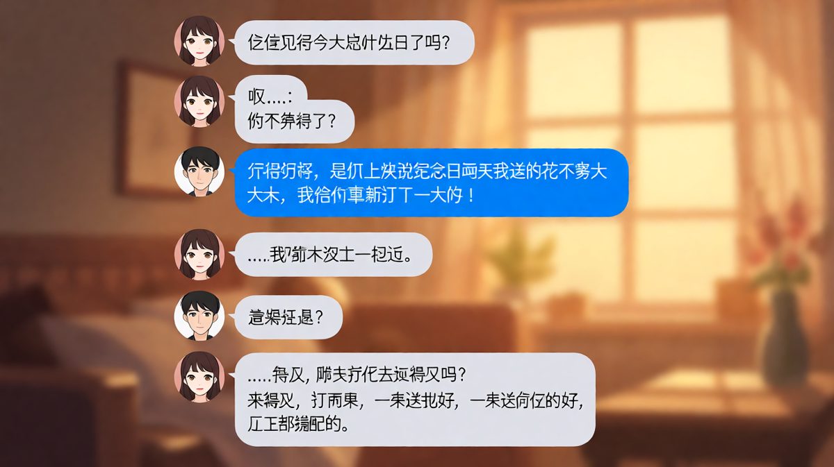 纪念日认错人的终极社死现场